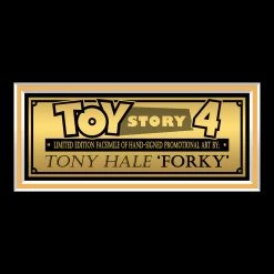 RARE-T Toy Story 4 - Forky Photo Limited Signature Edition Studio Licensed Custom Frame Limited Edition Frames