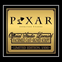 RARE-T Toy Story 4 Script Limited Signature Edition Studio Licensed Custom Frame NEW