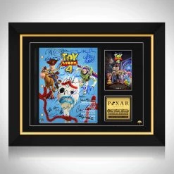 RARE-T Toy Story 4 Script Limited Signature Edition Studio Licensed Custom Frame NEW
