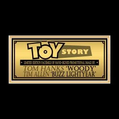 RARE-T Toy Story Photo & VHS Limited Signature Edition Studio Licensed Custom Frame Limited Edition Frames