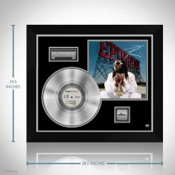 RARE-T T-Pain - Epiphany Platinum LP Limited Signature Edition Studio Licensed Custom Frame