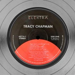 RARE-T Tracy Chapman - Self-titled Platinum LP Limited Signature Edition Studio Licensed Custom Frame