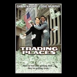 RARE-T Trading Places Transcript Limited Signature Edition Studio Licensed Custom Frame