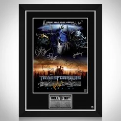 RARE-T Transformers Mini Poster Limited Signature Edition Studio Licensed Custom Frame