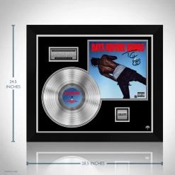 RARE-T Limited Edition Frames Travis Scott Days Before Rodeo Platinum LP Limited Signature Edition Studio Licensed Custom Frame