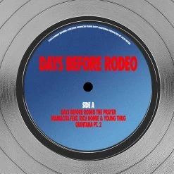 RARE-T Limited Edition Frames Travis Scott Days Before Rodeo Platinum LP Limited Signature Edition Studio Licensed Custom Frame