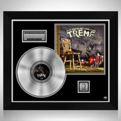 RARE-T Limited Edition Frames Treme - Soundtrack Platinum LP Limited Signature Edition Studio Licensed Custom Frame