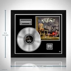 RARE-T Limited Edition Frames Treme - Soundtrack Platinum LP Limited Signature Edition Studio Licensed Custom Frame