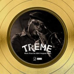 RARE-T Treme - Soundtrack Gold LP Limited Signature Edition Studio Licensed Custom Frame 18 RARE-T Treme - Soundtrack Gold LP Limited Signature Edition Studio Licensed Custom Frame