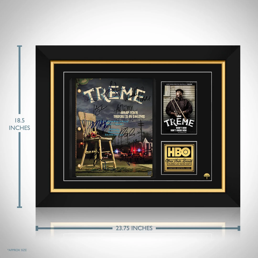 RARE-T Treme Transcript Limited Signature Edition Studio Licensed Custom Frame 2 RARE-T Treme Transcript Limited Signature Edition Studio Licensed Custom Frame