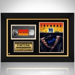 RARE-T Tremors Photo & VHS Limited Signature Edition Studio Licensed Custom Frame NEW