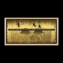 RARE-T Limited Edition Frames Tremors Mini Poster Limited Signature Edition Studio Licensed Custom Frame