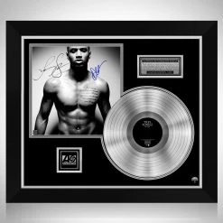 RARE-T Trey Songz - Ready Platinum LP Limited Signature Edition Studio Licensed Custom Frame Limited Edition Frames