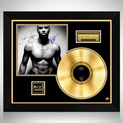 RARE-T Limited Edition Frames Trey Songz - Ready Gold LP Limited Signature Edition Studio Licensed Custom Frame