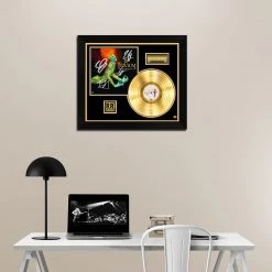 RARE-T Trivium - Ascendancy Gold LP Limited Signature Edition Studio Licensed Custom Frame Limited Edition Frames
