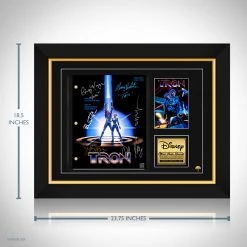 RARE-T Tron (1982) Script Limited Signature Edition Studio Licensed Custom Frame