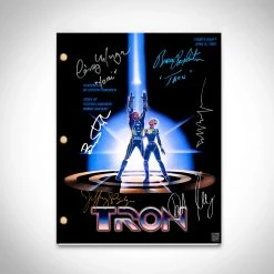 RARE-T Tron (1982) Script Limited Signature Edition Studio Licensed Custom Frame