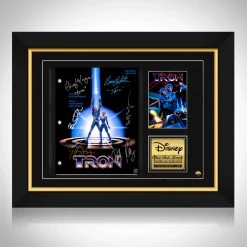 RARE-T Tron (1982) Script Limited Signature Edition Studio Licensed Custom Frame