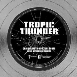 RARE-T Tropic Thunder - Original Motion Picture Soundtrack Platinum LP Limited Signature Edition Studio Licensed Custom Frame