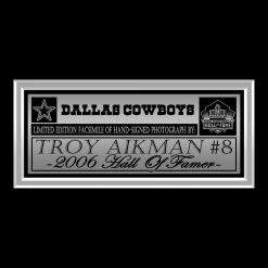 RARE-T Dallas Cowboys - Troy Aikman Photo Limited Signature Edition Studio Licensed Custom Frame Sports Memorabilia 11 RARE-T Dallas Cowboys - Troy Aikman Photo Limited Signature Edition Studio Licensed Custom Frame Sports Memorabilia