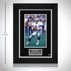 RARE-T Dallas Cowboys - Troy Aikman Photo Limited Signature Edition Studio Licensed Custom Frame Sports Memorabilia 10 RARE-T Dallas Cowboys - Troy Aikman Photo Limited Signature Edition Studio Licensed Custom Frame Sports Memorabilia
