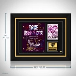 RARE-T Limited Edition Frames True Romance Script Limited Signature Edition Studio Licensed Custom Frame
