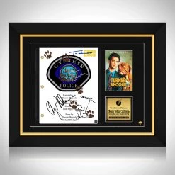RARE-T Turner & Hooch Transcript Limited Signature Edition Studio Licensed Custom Frame