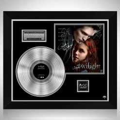 RARE-T Twilight - Music From The Original Motion Picture Platinum LP Limited Signature Edition Studio Licensed Custom Frame