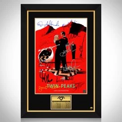 RARE-T Twin Peaks Mini Poster Signature Edition Studio Licensed Custom Frame