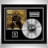RARE-T Tyga - Careless World Rise Of The Last King Platinum LP Limited Signature Edition Studio Licensed Custom Frame
