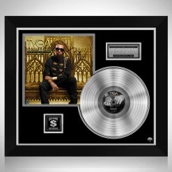 RARE-T Tyga - Careless World Rise Of The Last King Platinum LP Limited Signature Edition Studio Licensed Custom Frame