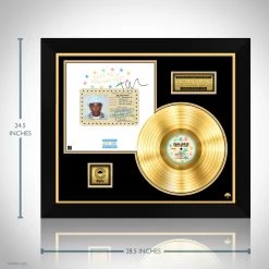 RARE-T Tyler The Creator - Call Me If You Get Lost Gold LP Limited Signature Edition Studio Licensed Custom Frame 12 RARE-T Tyler The Creator - Call Me If You Get Lost Gold LP Limited Signature Edition Studio Licensed Custom Frame