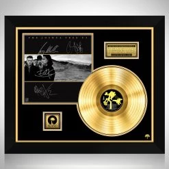 RARE-T Limited Edition Frames U2 The Joshua Tree Gold LP Limited Signature Edition Studio Licensed Custom Frame