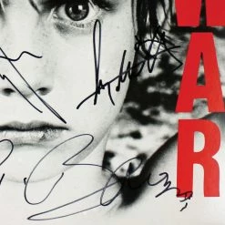 Rare-T U2 'War' Limited Signature Edition Studio Licensed Platinum LP Custom Frame Limited Edition Frames