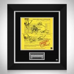 RARE-T UB40 - Signing Off LP Cover Limited Signature Edition Studio Licensed Custom Frame Limited Edition Frames