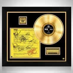 RARE-T Limited Edition Frames UB40 - Signing Off Gold LP Limited Signature Edition Studio Licensed Custom Frame
