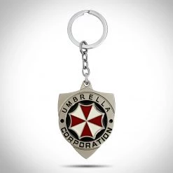 AZALEA Resident Evil - Umbrella Corporation Keychain Ready To Ship! 48 Hour Shipping!