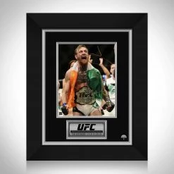RARE-T Limited Edition Frames Conor McGregor UFC Champion Photo Limited Signature Edition Licensed Custom Frame