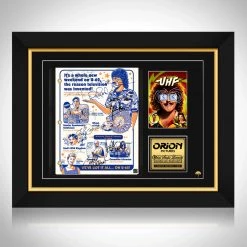 RARE-T Limited Edition Frames UHF Script Limited Signature Edition Studio Licensed Custom Frame