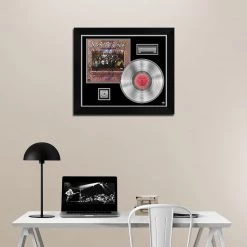 RARE-T Limited Edition Frames USA For Africa - We Are The World Platinum LP Limited Signature Edition Studio Licensed Custom Frame