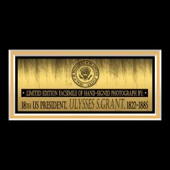 RARE-T Ulysses S. Grant Photo Limited Signature Edition Studio Licensed Custom Frame 11 RARE-T Ulysses S. Grant Photo Limited Signature Edition Studio Licensed Custom Frame