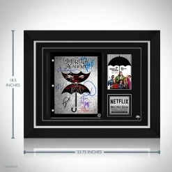 RARE-T The Umbrella Academy Script Limited Signature Edition Studio Licensed Custom Frame Limited Edition Frames