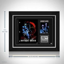 RARE-T Limited Edition Frames Universal Soldier Transcript Limited Signature Edition Studio Licensed Custom Frame