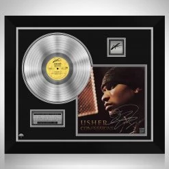 RARE-T Limited Edition Frames Usher - Confessions Platinum LP Limited Signature Edition Studio Licensed Custom Frame