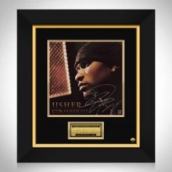 RARE-T Usher - Confessions LP Cover Limited Signature Edition Studio Licensed Custom Frame Limited Edition Frames