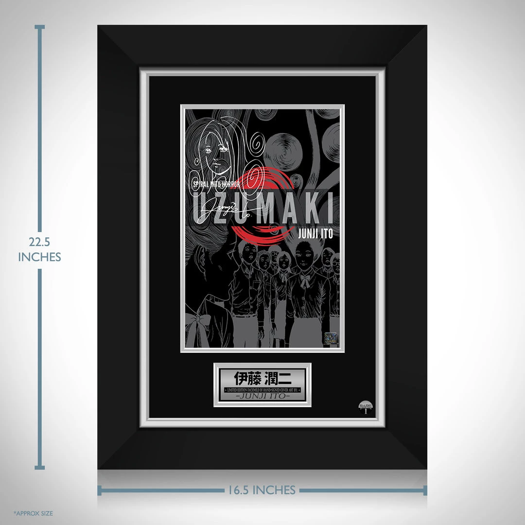 RARE-T Uzumaki Cover Art Limited Signature Edition Studio Licensed Custom Frame 3 RARE-T Uzumaki Cover Art Limited Signature Edition Studio Licensed Custom Frame