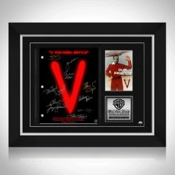 RARE-T V: The Final Battle 1984 Script Limited Signature Edition Studio Licensed Custom Frame Limited Edition Frames
