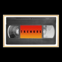 RARE-T Tremors Photo & VHS Limited Signature Edition Studio Licensed Custom Frame NEW 21 RARE-T Tremors Photo & VHS Limited Signature Edition Studio Licensed Custom Frame NEW