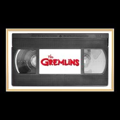 RARE-T Gremlins Photo & VHS Limited Signature Edition Studio Licensed Custom Frame