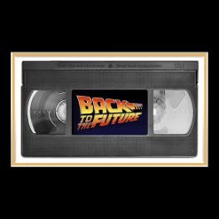 RARE-T Limited Edition Frames Back To The Future Photo & VHS Limited Signature Edition Studio Licensed Custom Frame